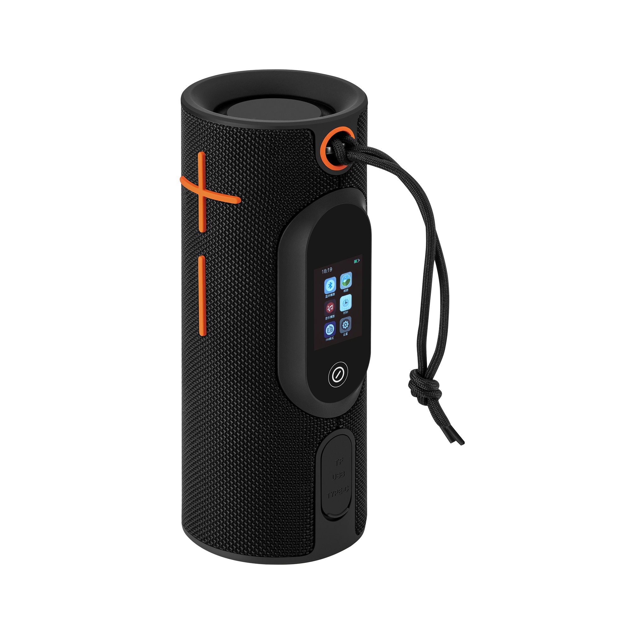 Portable stereo wireless Bluetooth speaker