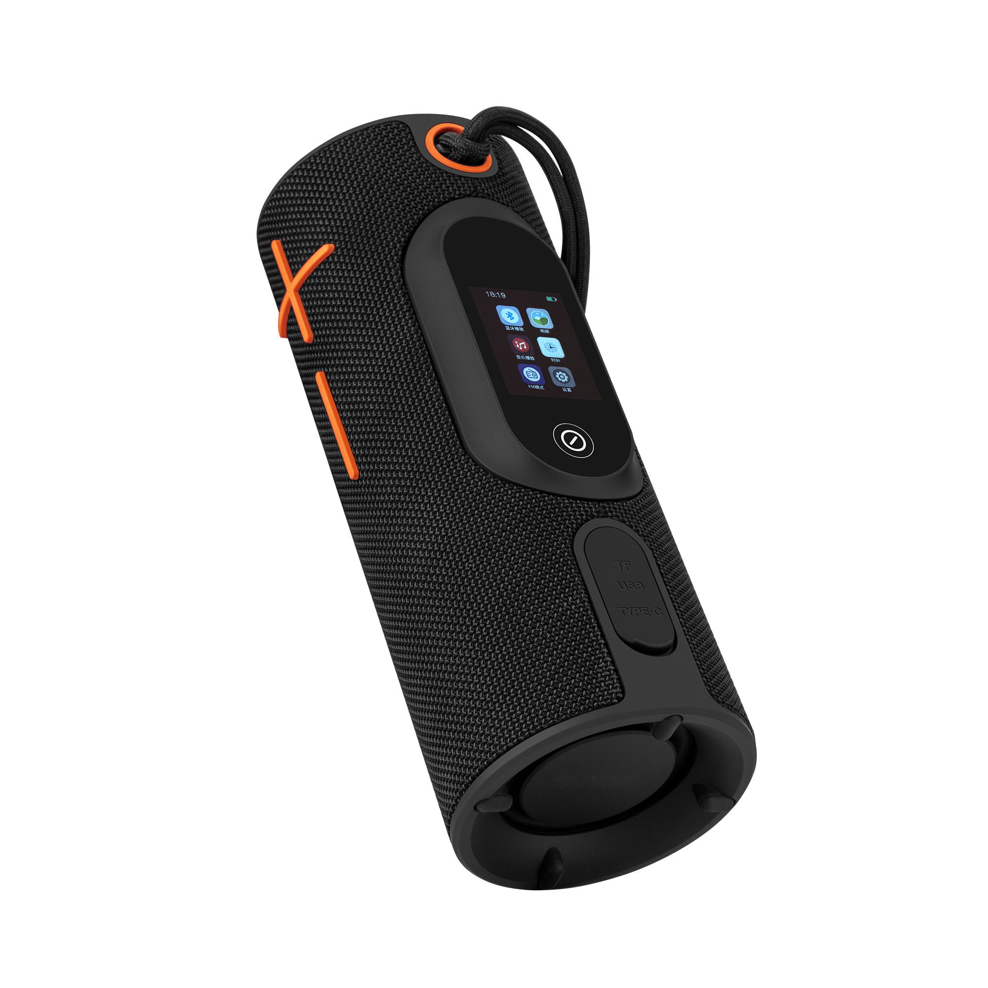 Portable stereo wireless Bluetooth speaker